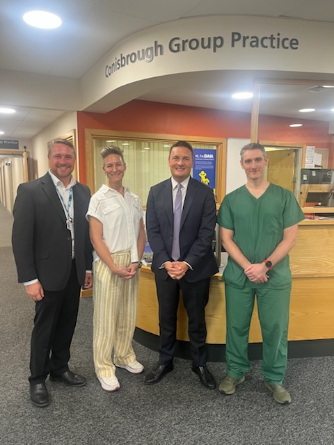 Secretary of State for Health and Social Care Wes Streeting
